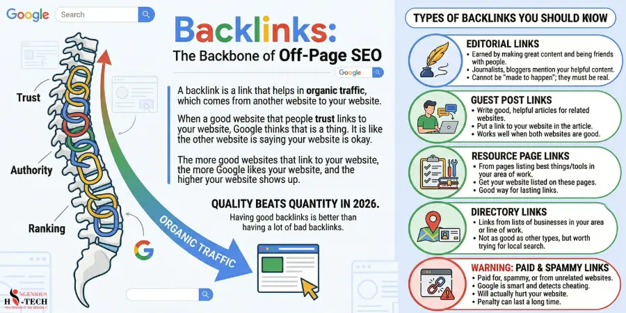 Backlinks The Backbone of Off-Page SEO.